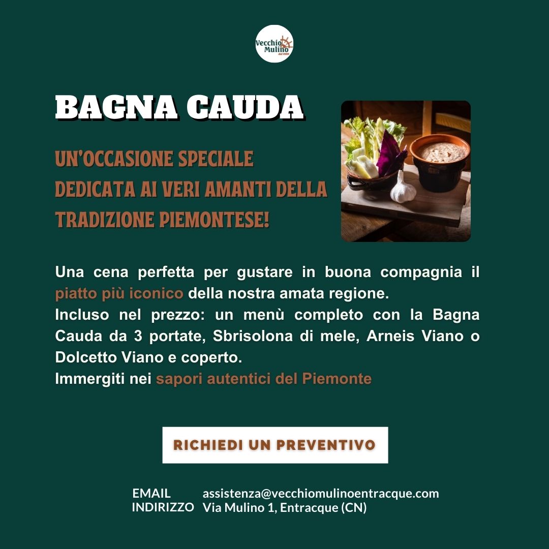 Bagna CaudaPer i veri amanti della tradizione piemontese