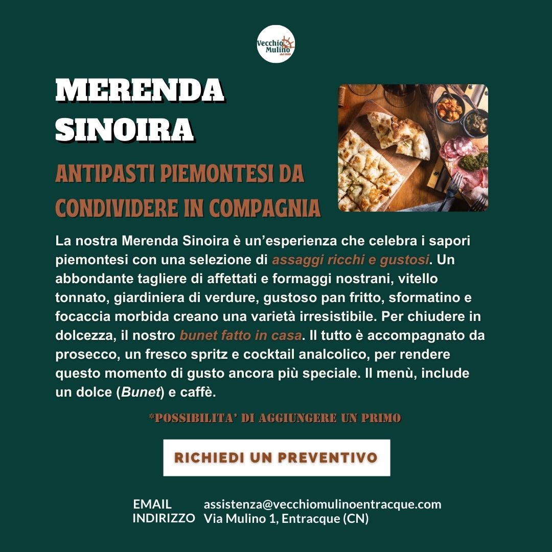 Merenda sinoiraAntipasti piemontesi da condividere in compagnia